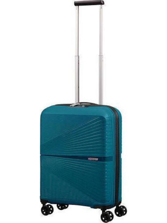 American Tourister Airconic Cabin Hard Suitcase Blue with 4 Wheels Height 55cm