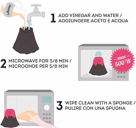 Legami Milano Volcano Cleanser made of Plastic 14εκ.