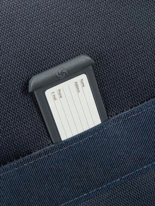 Samsonite Citybeat Koffer Kabine Stoff Blau mit 4 Räder Höhe 55cm