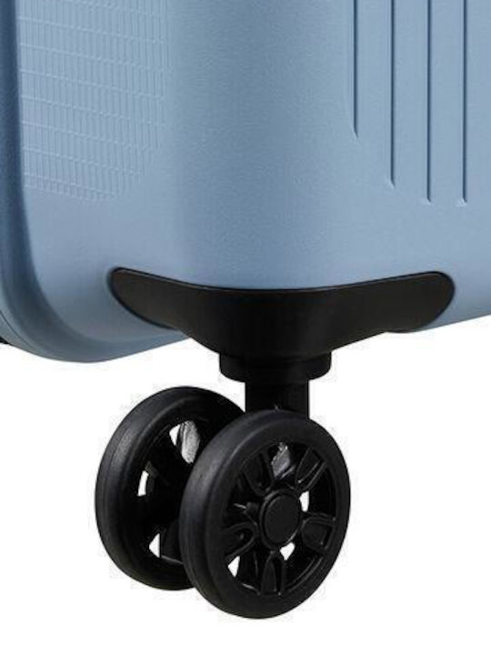 American Tourister Aerostep Βαλίτσα Ταξιδίου Καμπίνας Σκληρή Γκρι με 4 Ρόδες Ύψους 55εκ.