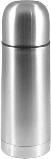 Ankor Μπουκάλι Θερμός Ανοξείδωτο 750ml Ασημί με Καπάκι-Κύπελλο