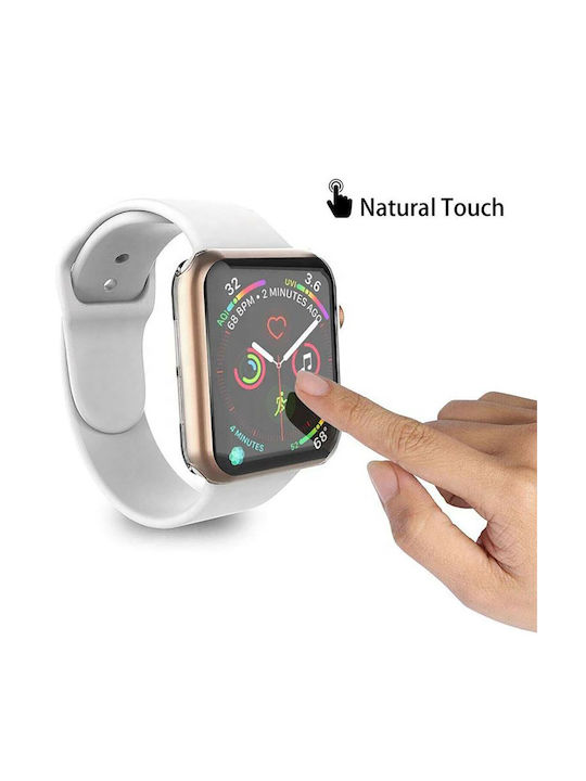 Sonique Θήκη Σιλικόνης σε Διάφανο χρώμα για το Apple Watch 44mm