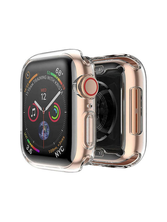 Sonique Θήκη Σιλικόνης σε Διάφανο χρώμα για το Apple Watch 44mm