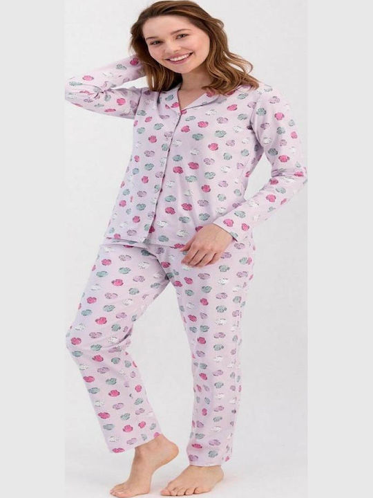 Roly Poly Winter Women's Pyjama Set Lilac