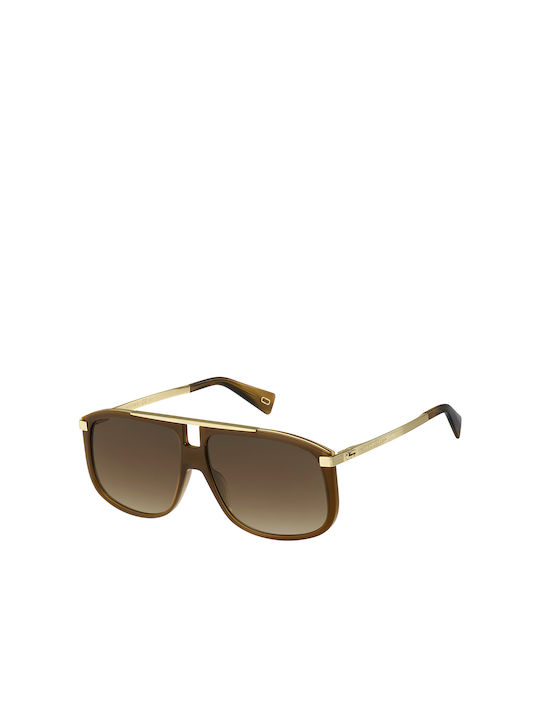 Marc Jacobs Sonnenbrillen mit Braun Rahmen und Braun Verlaufsfarbe Linse MARC243/S 10AHA