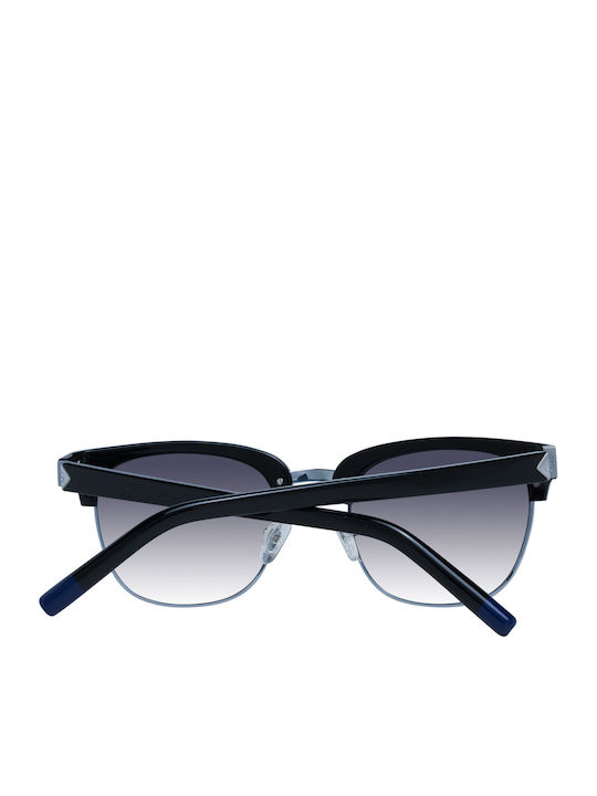 Gant Unisex Sunglasses with Black Frame and Gray Gradient Lens