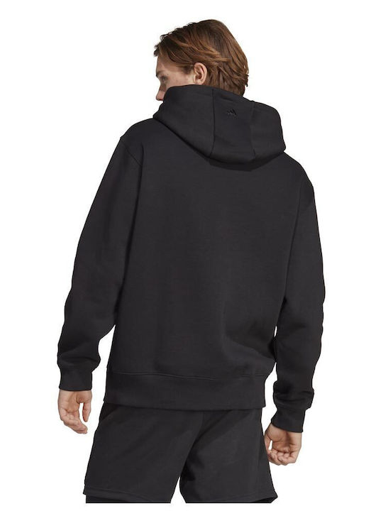 Adidas All Season Men's Sweatshirt with Hood Black