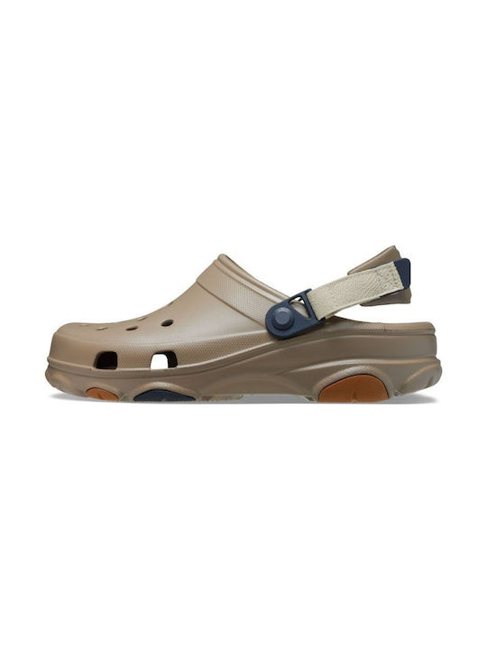 Crocs Classic All Terrain Ανδρικά Ανατομικά Σαμπό Khaki