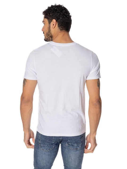 Jack & Jones Herren T-Shirt Kurzarm Weiß