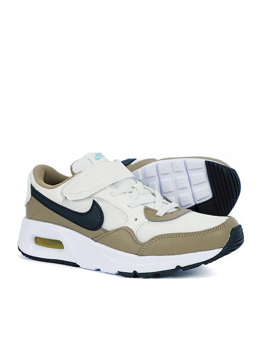 Air Max SC Kids Sneakers with Scratch Summit White / Black / Khaki / Ocean Bliss