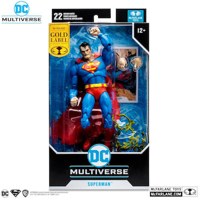 Mcfarlane Toys DC Comics: Superman (Variant) Gold Label Action Figure height 18cm MCF15554