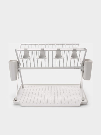 Brabantia Scurgător De Chiuvetă Metalic Gri 51x33x42cm