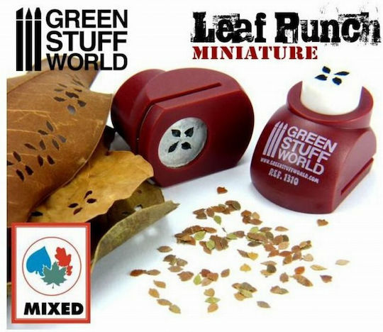 Green Stuff World Miniature Leaf Punch Red