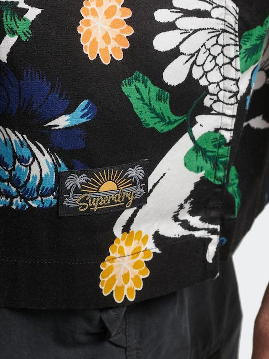 Hawaiian Short-sleeved Shirt Floral Multicolour