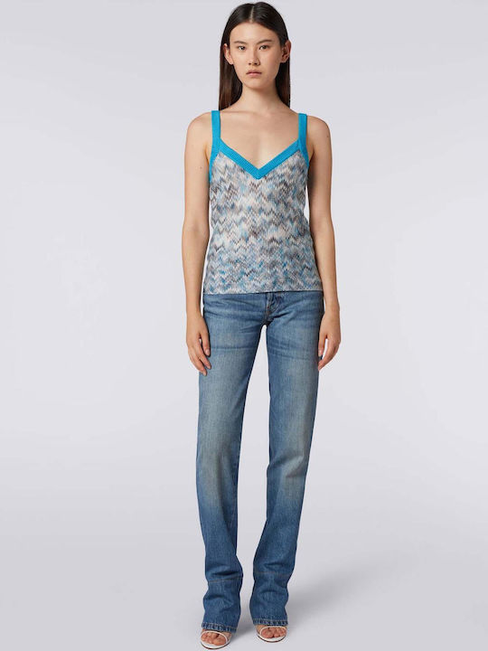 Missoni Damen Bluse Tank Top-Raschel Schlange DS23SK0G-BR00J9