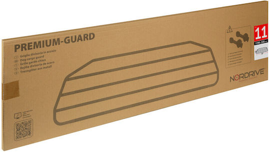 Nordrive Premium-Guard Type 11 Divider Car for Dog Mesh 1110x320mm Black