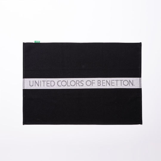 Benetton Geschirrtuch aus 100% Baumwolle Black & White 3 Stück