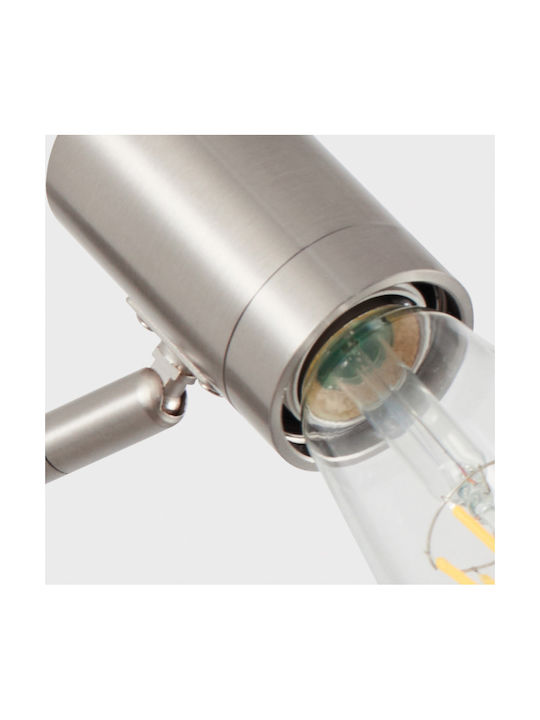 Home Lighting Μονό Σποτ με Ντουί E27 σε Ασημί Χρώμα