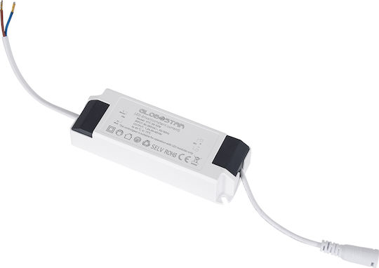 GloboStar Zeus Τετράγωνο Χωνευτό LED Panel 48W με Θερμό Λευκό Φως 2700K 60x60εκ.