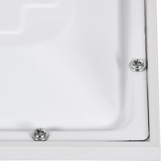 GloboStar Zeus Τετράγωνο Χωνευτό LED Panel 48W με Φυσικό Λευκό Φως 4500K 60x60εκ.