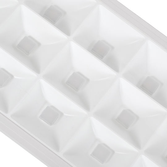 GloboStar Zeus Παραλληλόγραμμο Χωνευτό LED Panel 48W με Ψυχρό Λευκό Φως 6000K 120x30εκ.