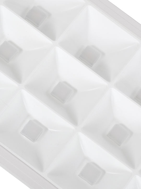 GloboStar Zeus Parallelogramm Vertieft LED Panel 48W mit Warmes Weiß Licht 2700K