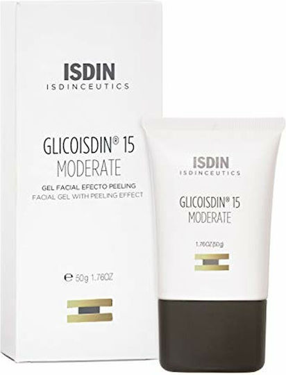 Isdin Glicoisdin 15% Moderate Creme Gesicht Tag mit Aloe Vera 50ml