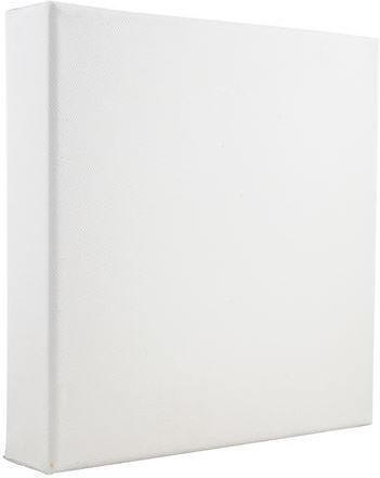Just Art Deep Edge Canvas White
