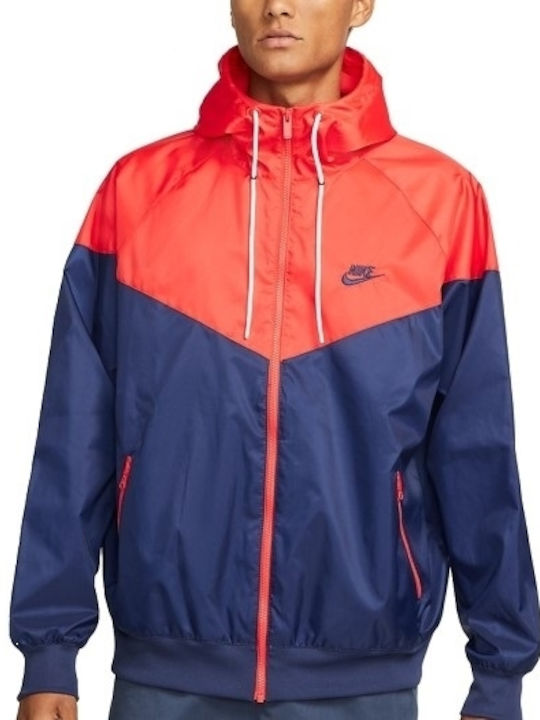 Sportswear Μπουφάν Αντιανεμικό Navy Μπλε