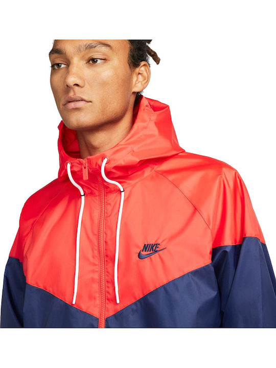 Sportswear Μπουφάν Αντιανεμικό Navy Μπλε
