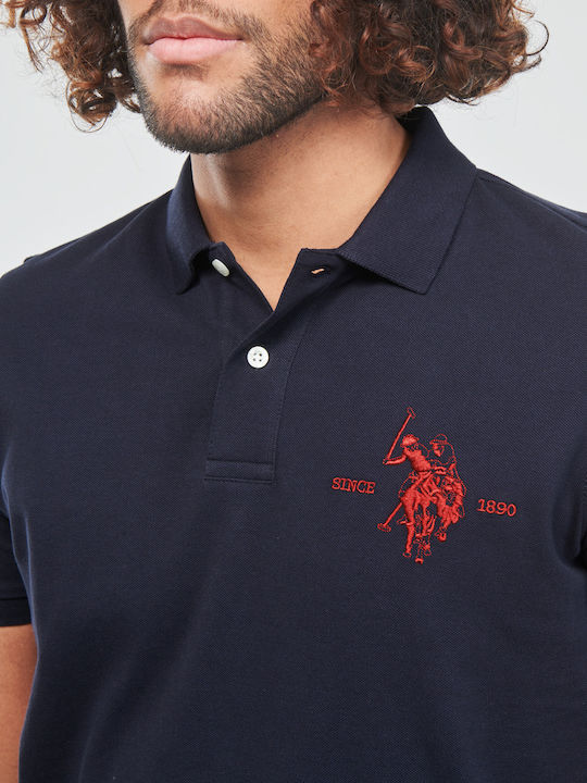 Kory Polo Μπλούζα Κοντομάνικη Navy Μπλε