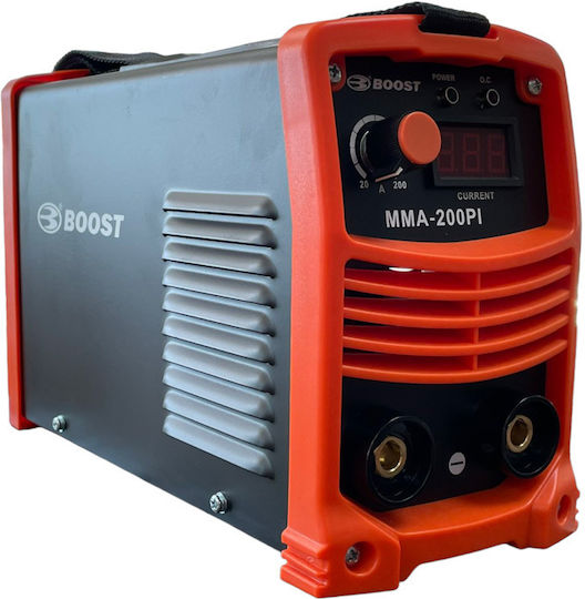 Boost Welding Machine Inverter MMA with Maximum Welding Current 200A and Duty Cycle 60%