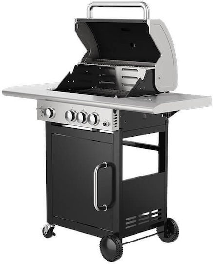 Teka 3100 G Gas Grill with 3 pcs 9.66kW and Side Burner