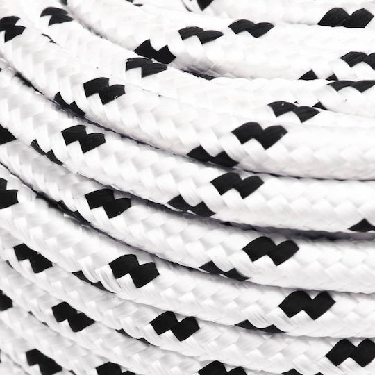 vidaXL Rope Twisted 6mm White