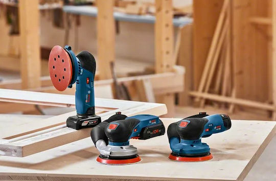 Bosch GX 18V-125 Έκκεντρο Τριβείο 125mm Μπαταρίας 18V Solo με Σύστημα Αναρρόφησης