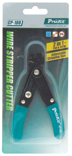 Proskit Cable Stripper Pliers with Cutter and 127mm Length