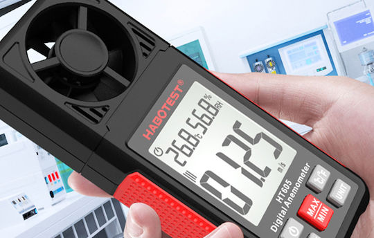 Habotest HT605 Wind Gauge 0.7-30m/s