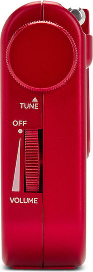 Aiwa RS-55 Mini Radio Battery Red