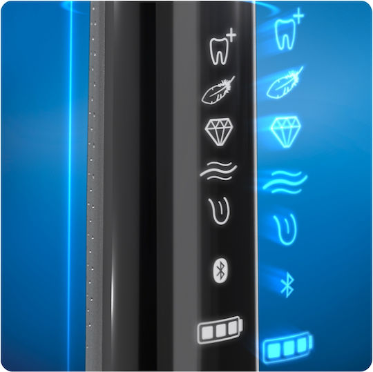 Oral-B Genius X 10000 Special Edition Elektrische Zahnbürste mit Drucksensor und Reisetasche Schwarz