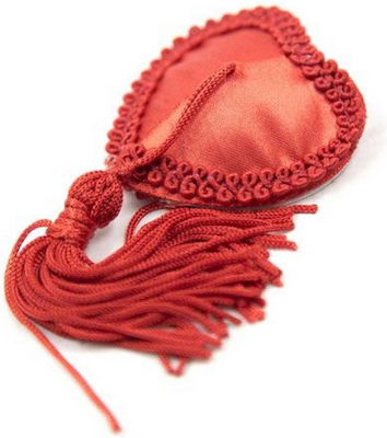 Toyz4lovers Capace de sfârcuri Inima Sfârcuri Sfârcuri Tassels Red