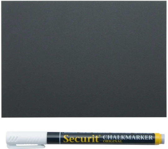 Securit Wand-Kreidetafel 3Stück 15x10cm
