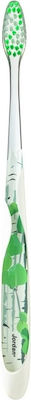 Jordan Individual Reach Manual Toothbrush Soft Green Leaves 1pcs