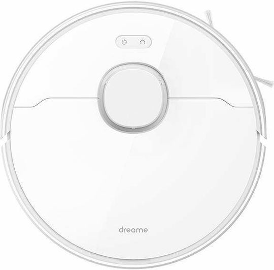 Dreame D10 Plus Прахосмукачка Робот с Лазерно Картографиране и Всмукателна Мощност 4000Pa Бяла