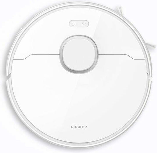 Dreame D10 Plus Прахосмукачка Робот с Лазерно Картографиране и Всмукателна Мощност 4000Pa Бяла