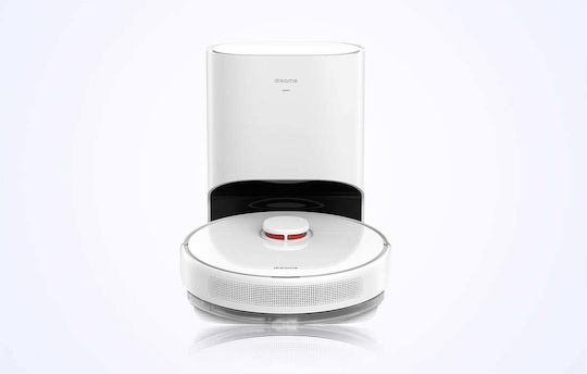 Dreame D10 Plus Прахосмукачка Робот с Лазерно Картографиране и Всмукателна Мощност 4000Pa Бяла
