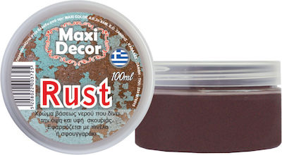 Maxi Decor Decoupage Rust Χρώμα Σκουριάς 100ml 1τμχ