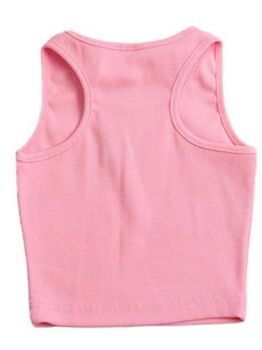 Joyce Kids Blouse Sleeveless Pink