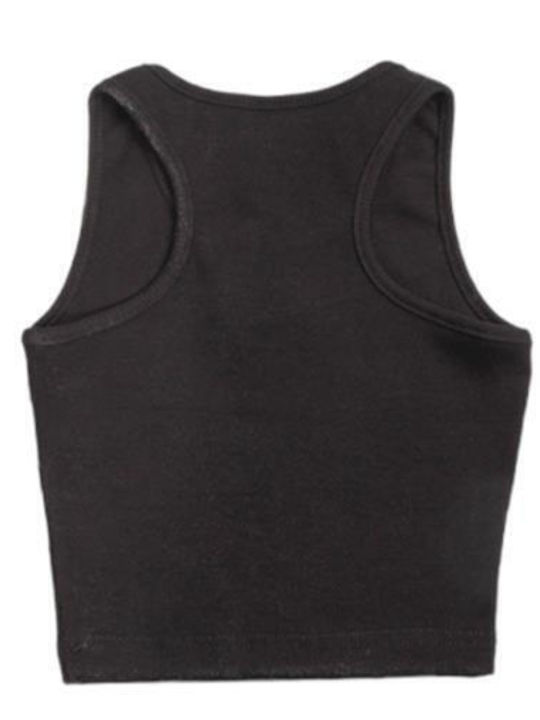 Joyce Kids Blouse Sleeveless Black