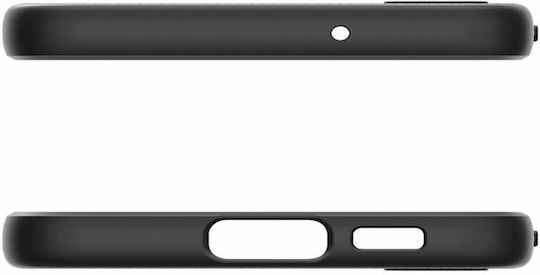 Spigen Liquid Air Back Cover Silicone Matte Black (Galaxy S23)