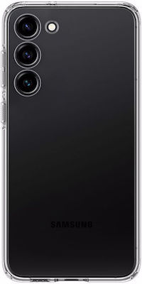 Spigen Liquid Crystal Umschlag Rückseite Silikon Transparent (Galaxy S23+) ACS05662